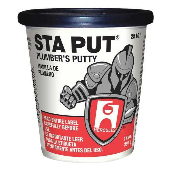 Off-White STA PUTÂ® Plumber's Putty, 14 oz. Bucket