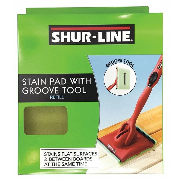 Staining Pad, 7-5/8 in.L, Green