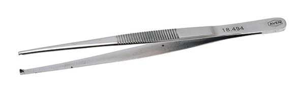 Tweezer, Toothed Straight, 5-1/2in.L