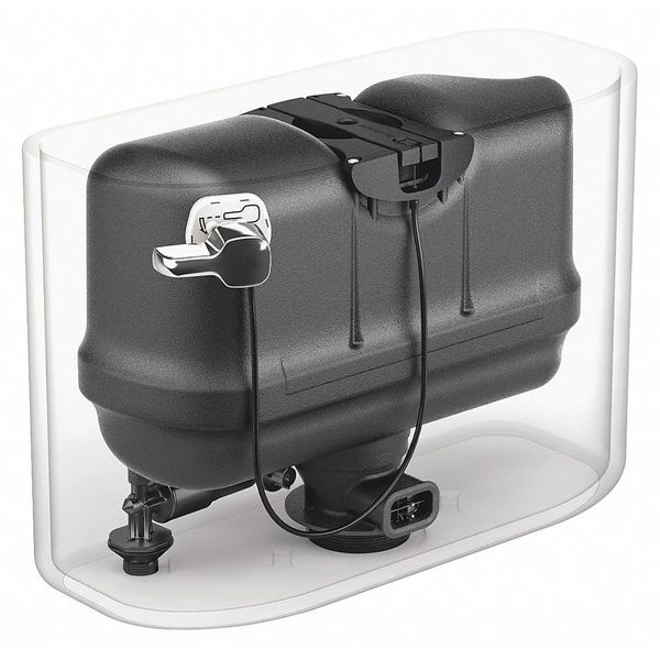 Pressure Assist Flushing System, Plastic