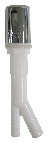 Air Gap, Plastic, Sink, Chrome Plated, PK2
