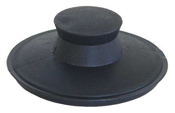 Stopper, Disposer, Black/Plastic, Rubber