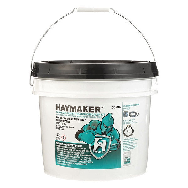 Water Heater Descaler Kit, 5inLx5inWx6inH
