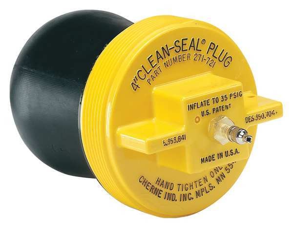 Test-Ball Pipe Plug, 6in