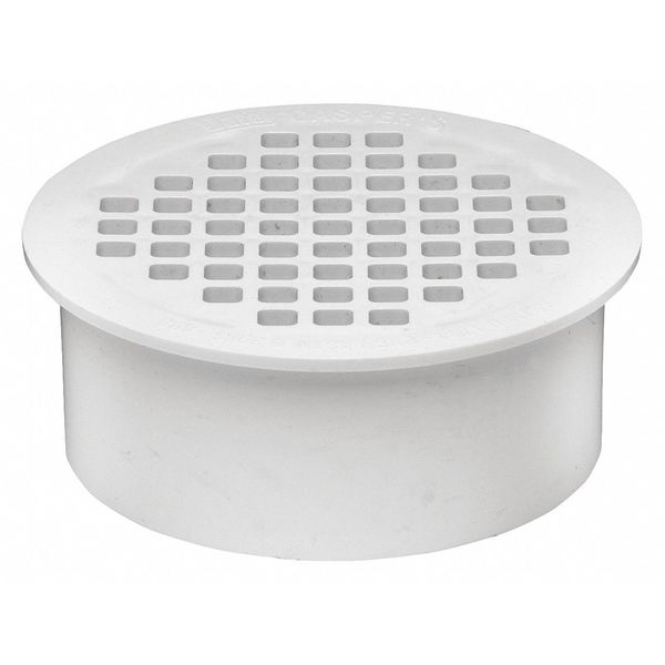 Drain, All Plastic Snap In, PVC, 3in