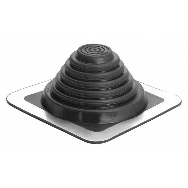 Roof Vent Flashing, 1/4 In to 4-1/2 In