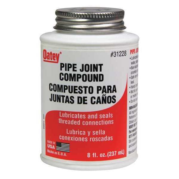 Pipe Joint Compound, 8 oz., Gray