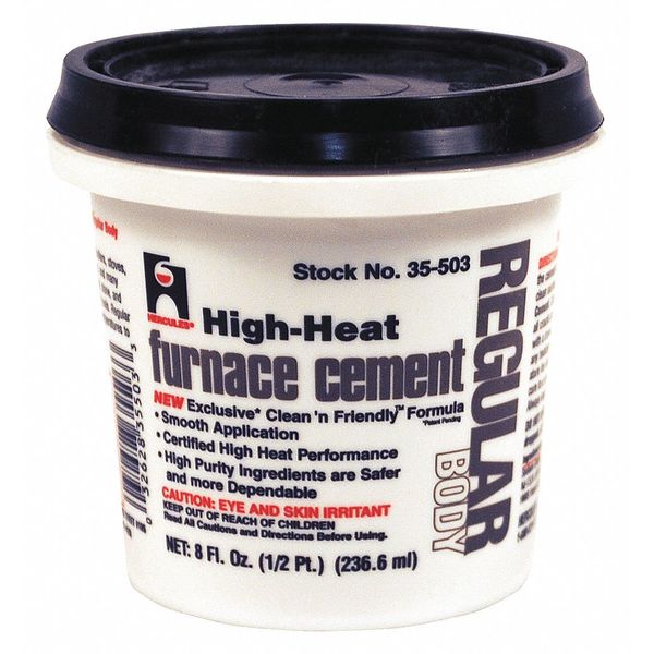 Furnace Cement, High Temperature, 1/2 pt.