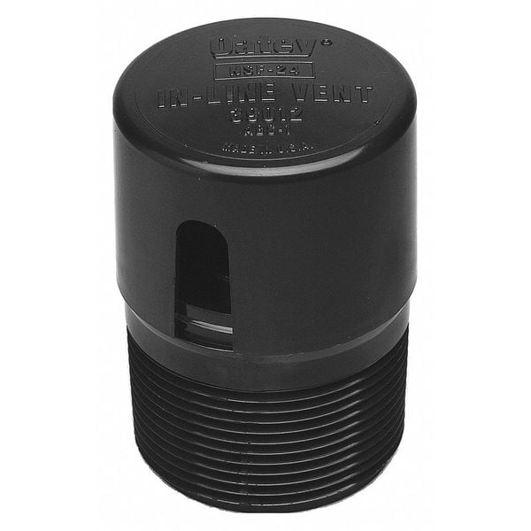 Plain In-Line Vent, ABS
