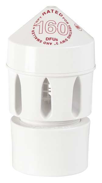 Air Admittance Valve, 2in-3in, 160 DFU