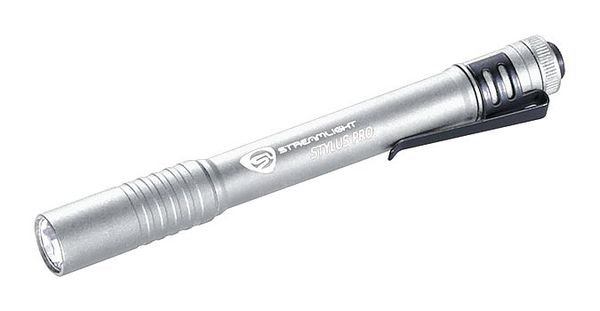 STYLUS PRO Industrial Penlight, LED, Silver