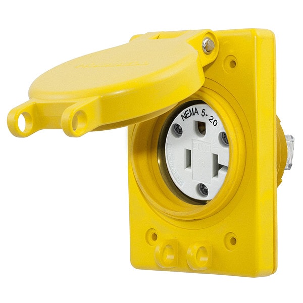 20A Watertight Receptacle, 5-20R, 125V