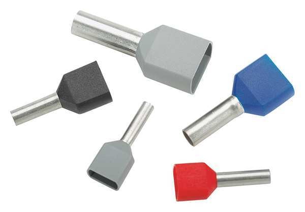 Ferrule, 18 AWG, PP, 7/16in., PK500