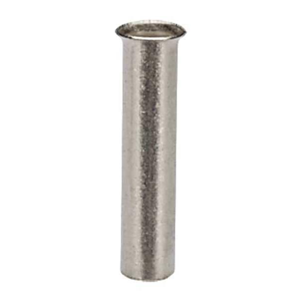 Ferrule, 16 AWG, Non-Insul, 13/32in., PK1000