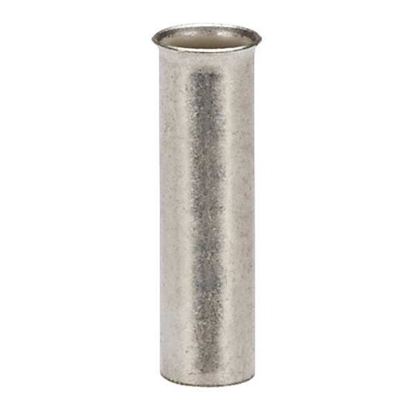 Ferrule, 10 AWG, Non-Insul, 19/32in., PK1000