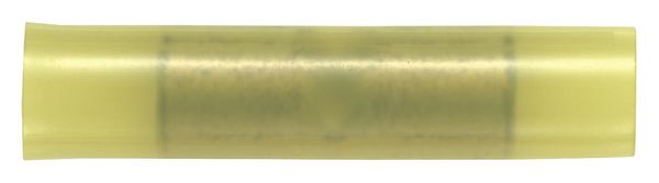 Butt Splice Connector, Yllw, 1.140in, PK500