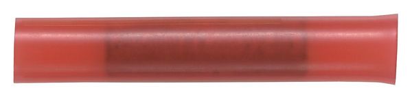 Butt Splice Connector, Red, 1.150in., PK100