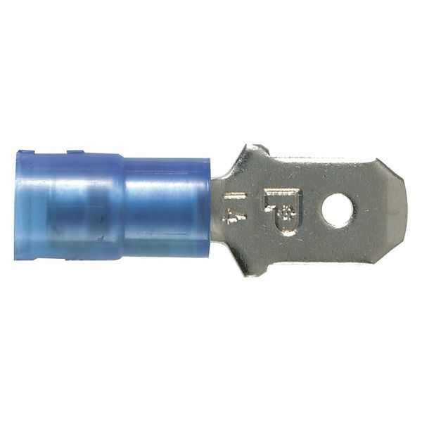 Male Disconnect, Blue, 16-14AWG, PK100