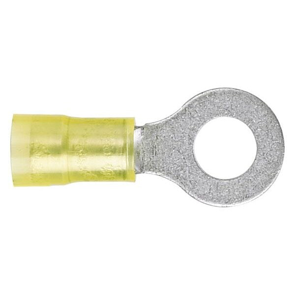 12-10 AWG Nylon Ring Terminal #8 Stud PK50