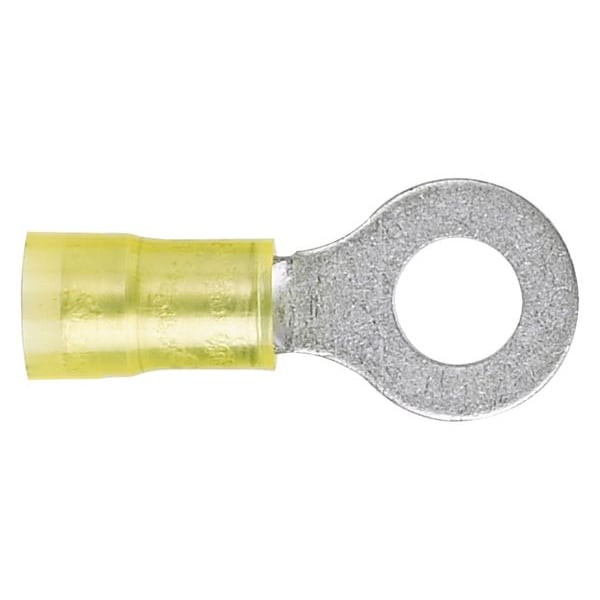 12-10 AWG Nylon Ring Terminal #10 Stud PK50