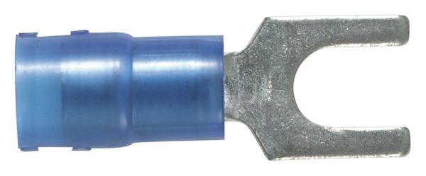 18-14 AWG Nylon Fork Terminal #10 Stud PK100