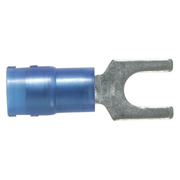 18-14 AWG Nylon Fork Terminal #6 Stud PK100