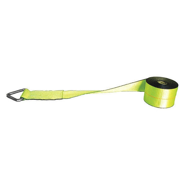 Tiedown, Winch Strap, WLL5000 lb, Trngl