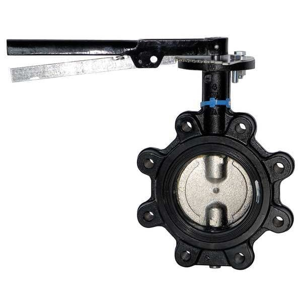 Butterfly Valve, Lug, 2-1/2In, Ductile Iron