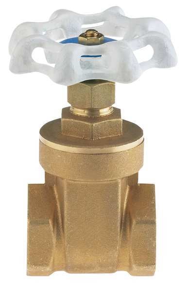 Gate Valve, 1-1/2 In., Low Lead Brass