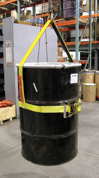 Drum Sling, Vertical, 30 In., 300 lb.