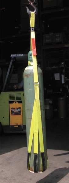 Gas Bottle Sling, Single, 1000 lb.