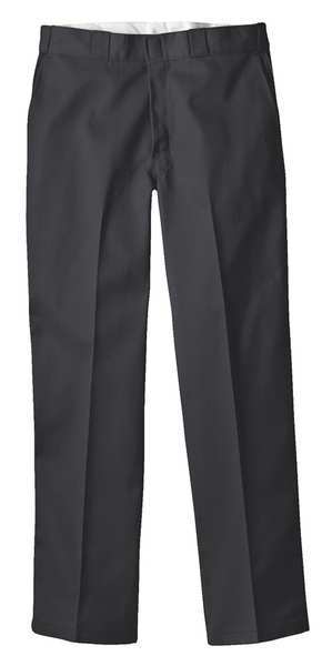 Work Pants, Poly/Cotton Twill, Black, 40x34