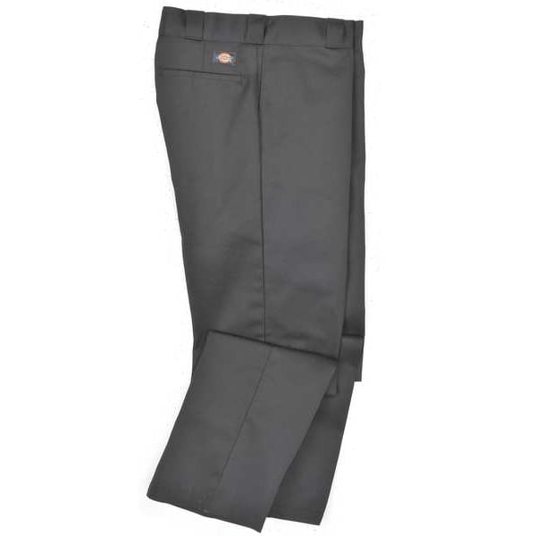 Work Pants, Poly/Cotton Twill, Black, 34x32