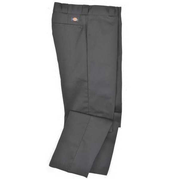 Work Pants, Poly/Cotton Twill, Black, 40x34