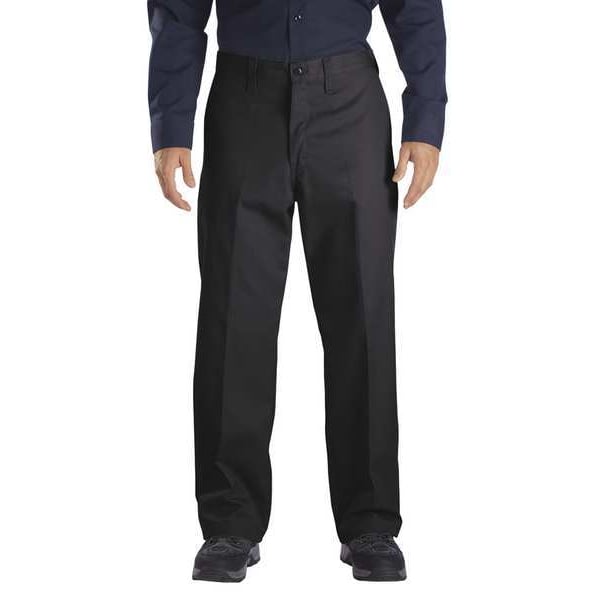 Industrial Work Pants, Twill, Black, 42x30