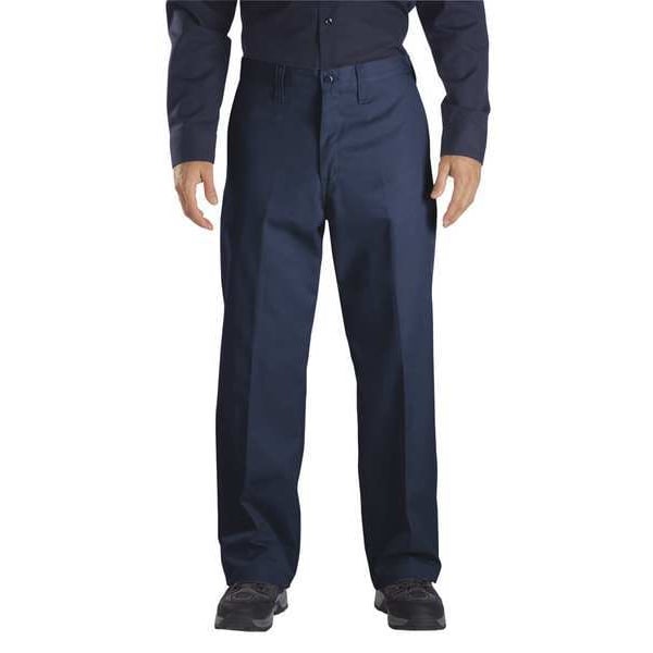 Industrial Work Pants, Twill, Navy, 30x32