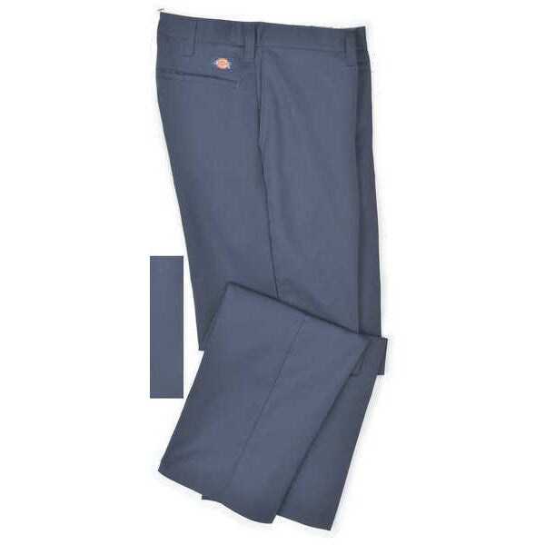 Industrial Work Pants, Twill, Navy, 36x32