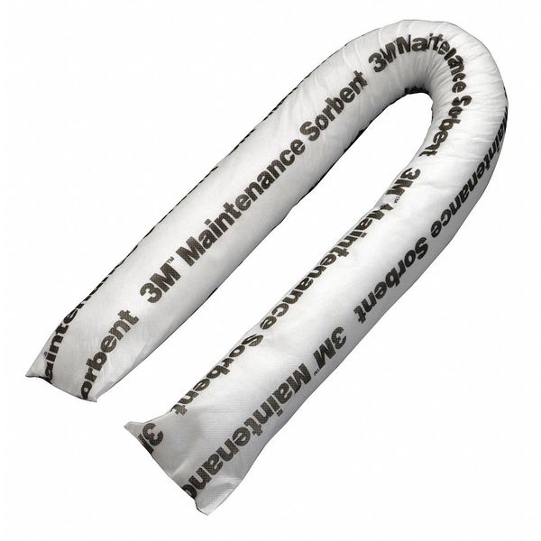 Absorbent Boom, Chemical, 4 ft. L, PK12