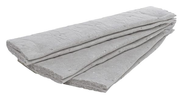 Sorbents, 42 gal/pk, 42 gal/pad, Universal Absorbed, Gray