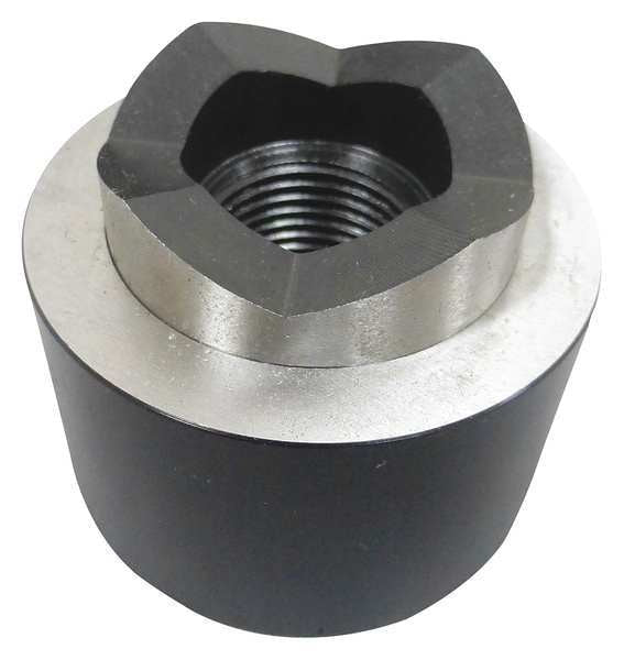 Adapter, Carbon Steel, 49/64 in. L