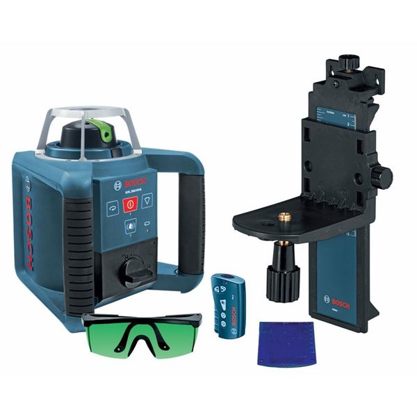 Rotary Laser Level, Interior, Green, Dual