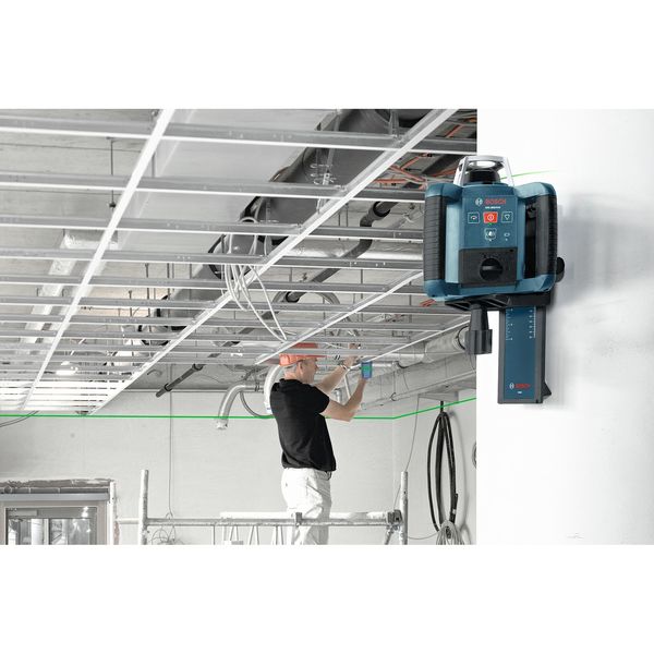 Rotary Laser Level, Interior, Green, Dual