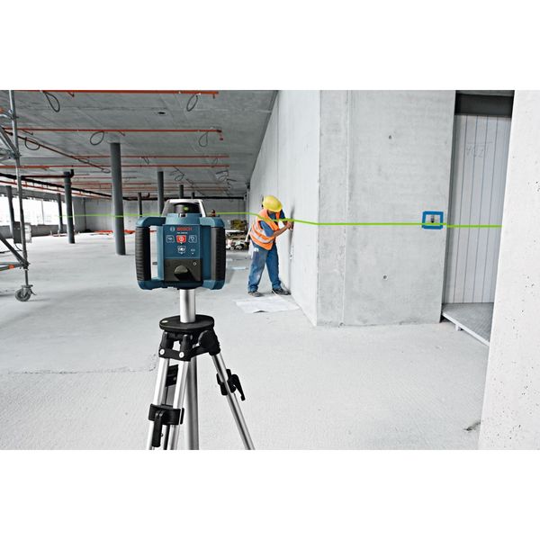 Rotary Laser Level, Interior, Green, Dual
