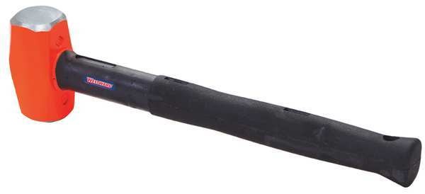 Club Hammer, Blk Handle, 16in.L, Steel Head