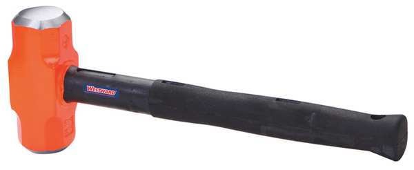 Indstrctbl Sledge Hammer, Blk Hndle, 16inL