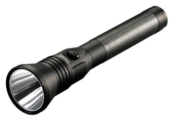 Black Rechargeable Led Industrial Handheld Flashlight, 800 lm