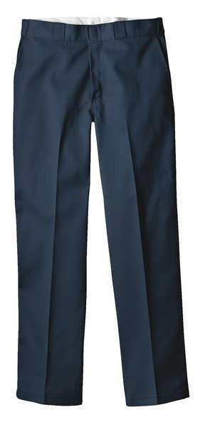 Work Pants, Poly/Cotton Twill, Navy, 42x30