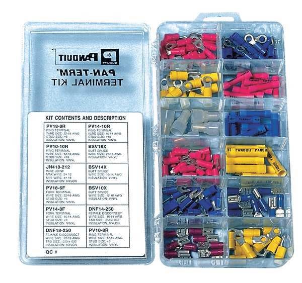 22-10 AWG Wire Termination Kit 161 Piece