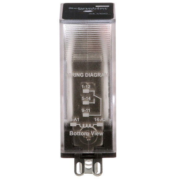 General Purpose Relay, 24V DC Coil Volts, Square, 5 Pin, SPDT