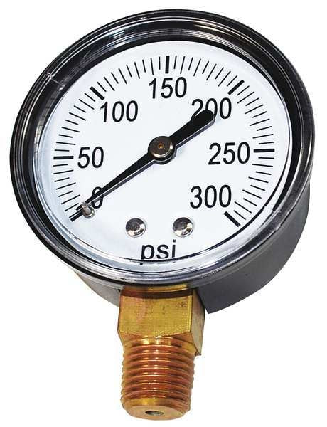 Pressure Gauge, Bottom Mount